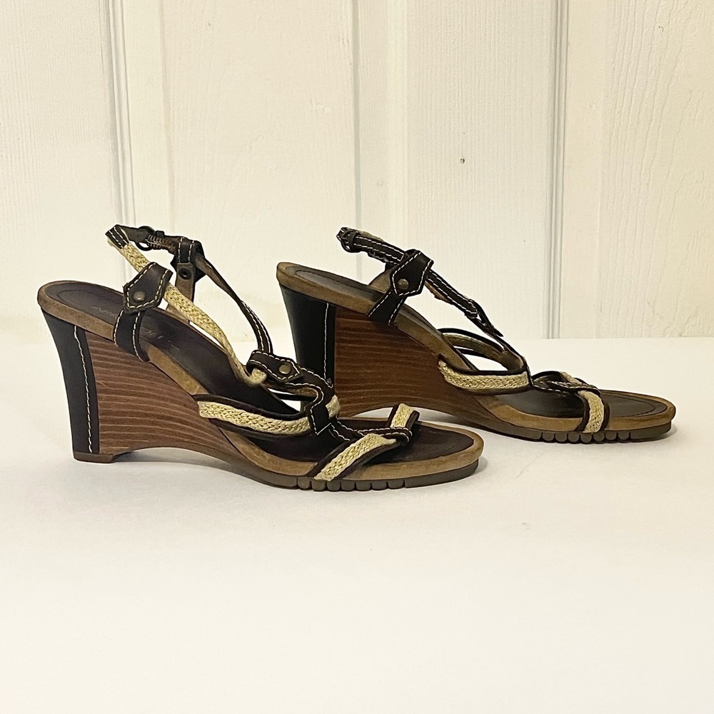 Strappy Wedge Sandal